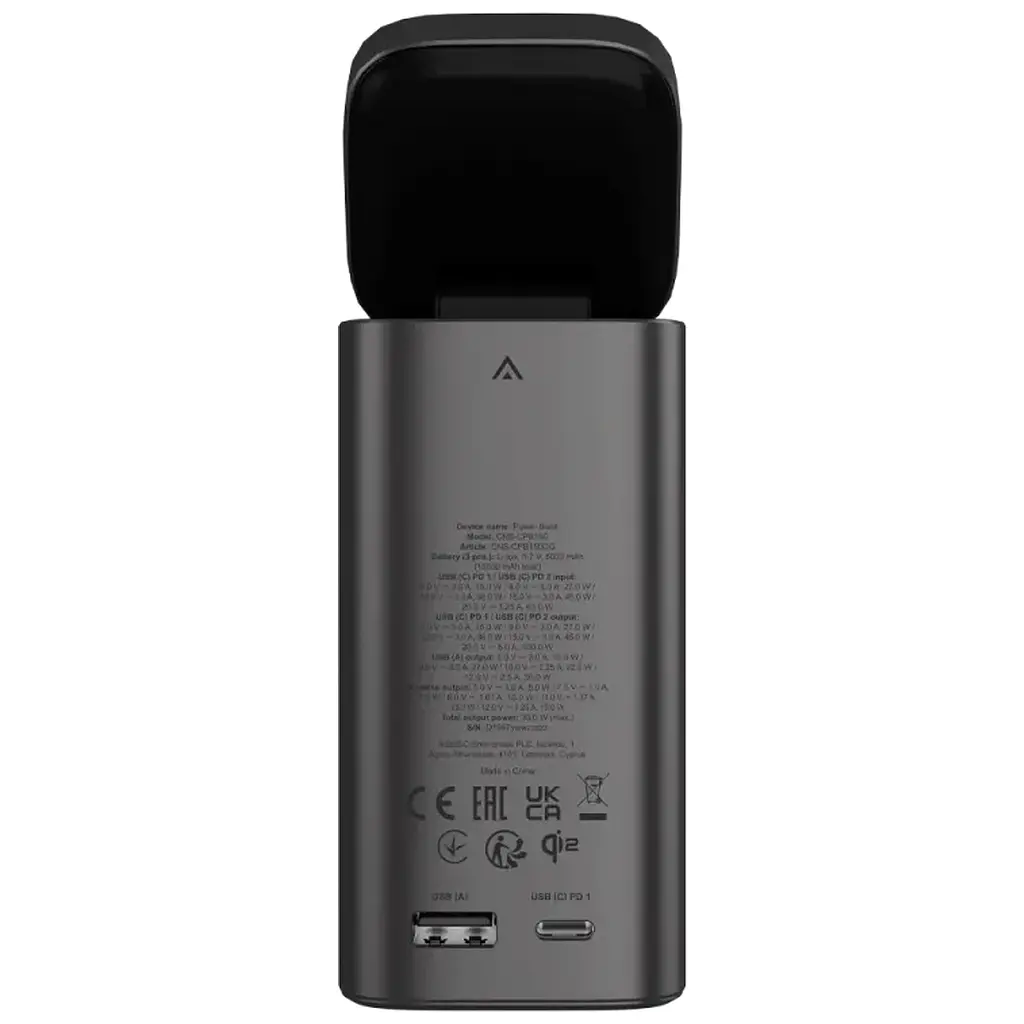 Батарея універсальна Canyon 15000mAh OnPower 150 Qi2 magnetic Grey (CNS-CPB150DG) - фото 6