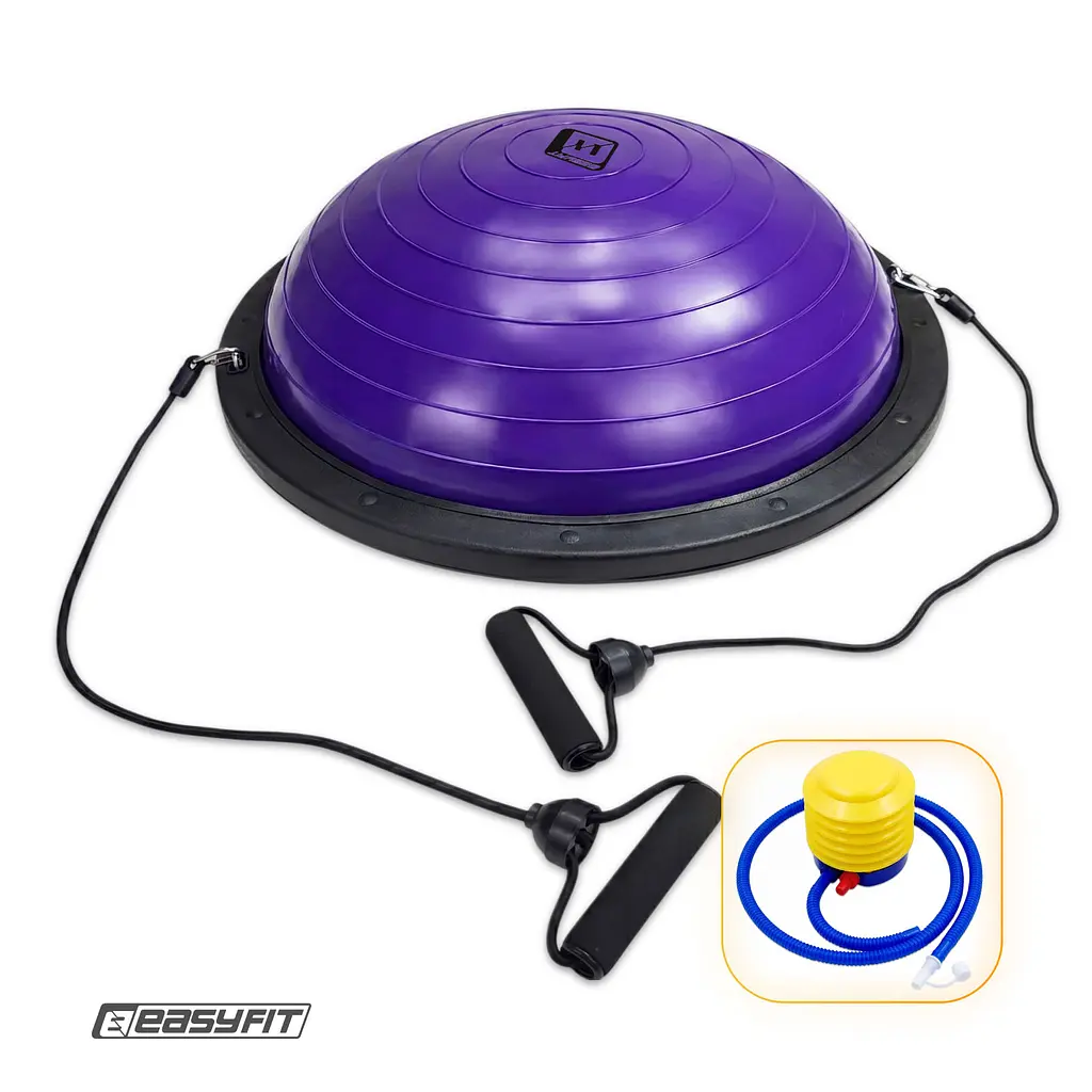 Балансувальна платформа EasyFit BOSU 60 см Фіолетовий (EF-2324) - фото 3