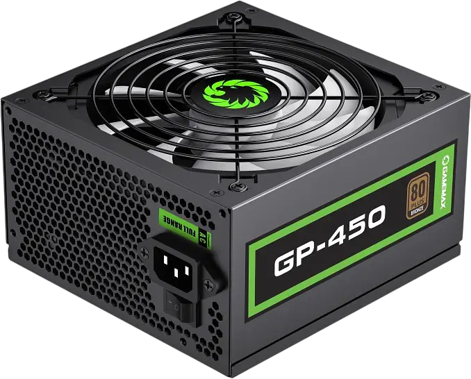 Блок живлення GameMax GP-450 450W 80+ Bronze Black (GP-450) - фото 3
