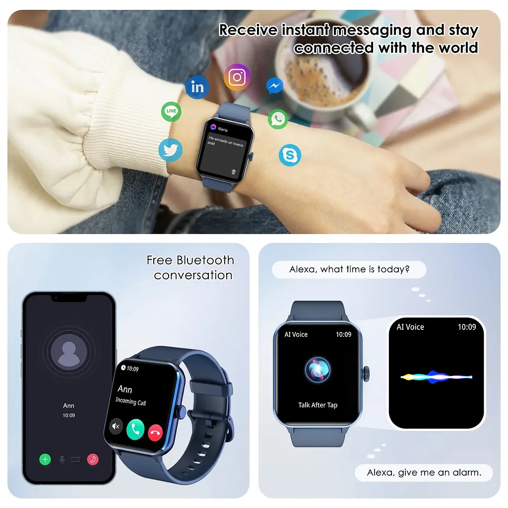 Годинник Blackview R50 Blue - фото 4