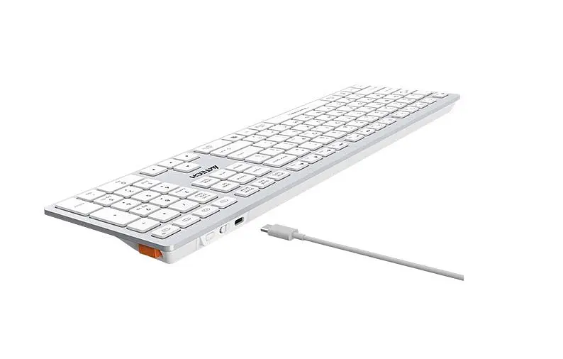 Клавіатура A4Tech FBX50C White [94308] - фото 2
