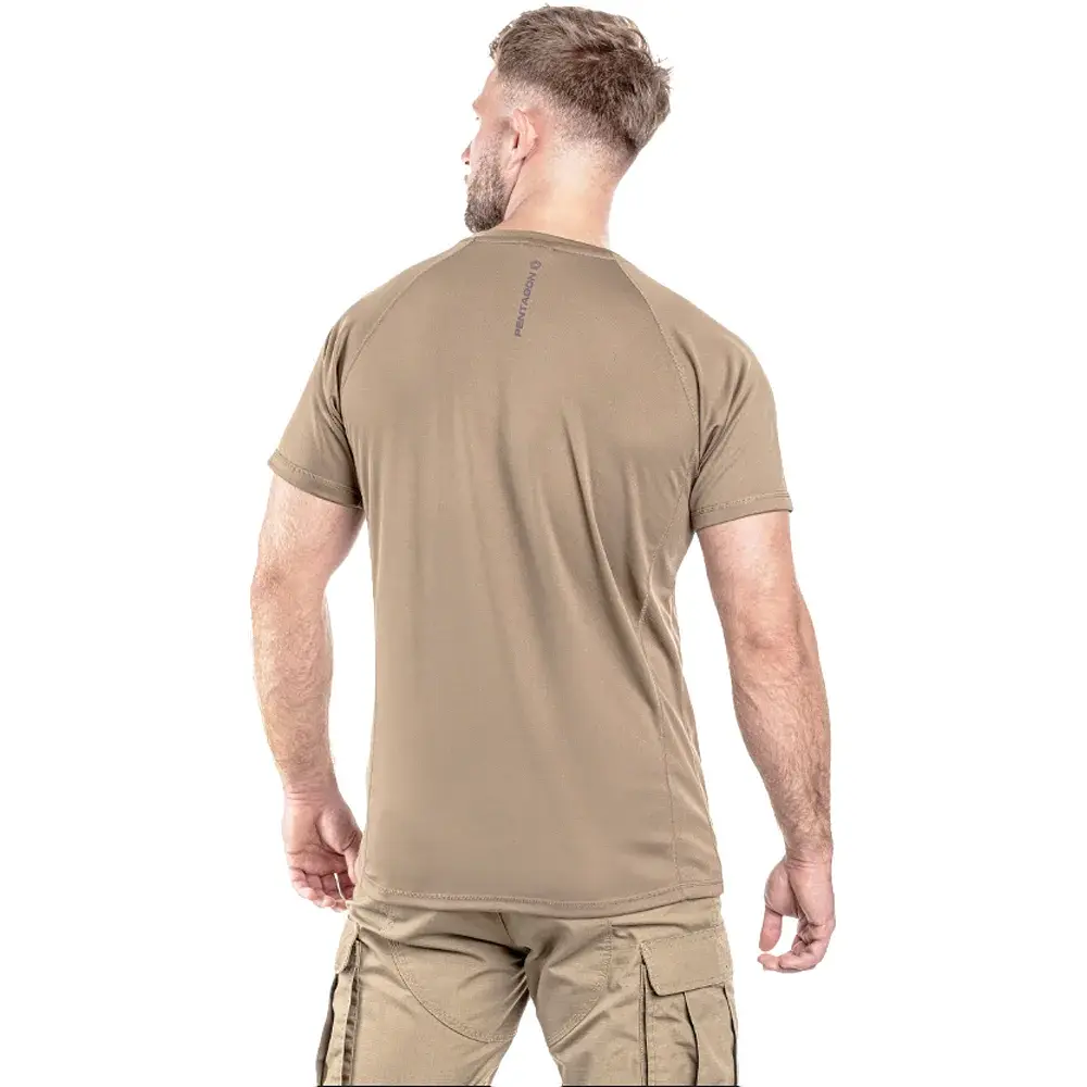 Футболка Pentagon Bodyshock MK2 Quick Dry T-shirt 2XL Coyote - фото 3