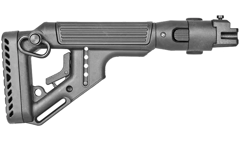 Приклад складной Fab Defense UAS для AK 47 полимер черный - фото 2