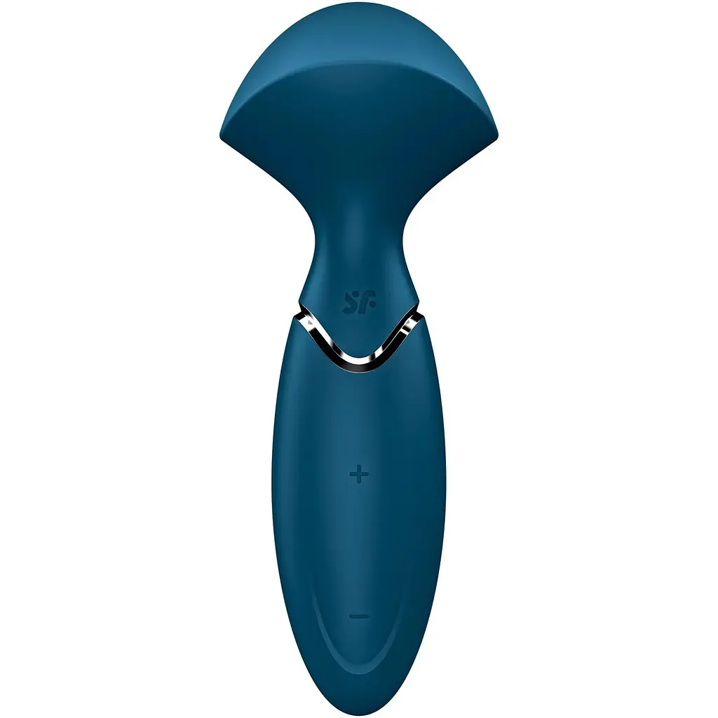 Вібромасажер Satisfyer Mini Wand-er Blue - фото 6