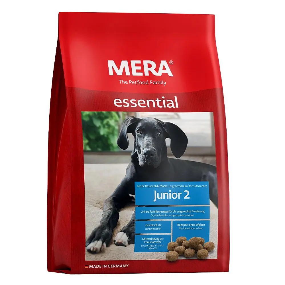 Сухий корм для собак юніорів великих порід із 6 місяців Mera essential Junior 1 кг