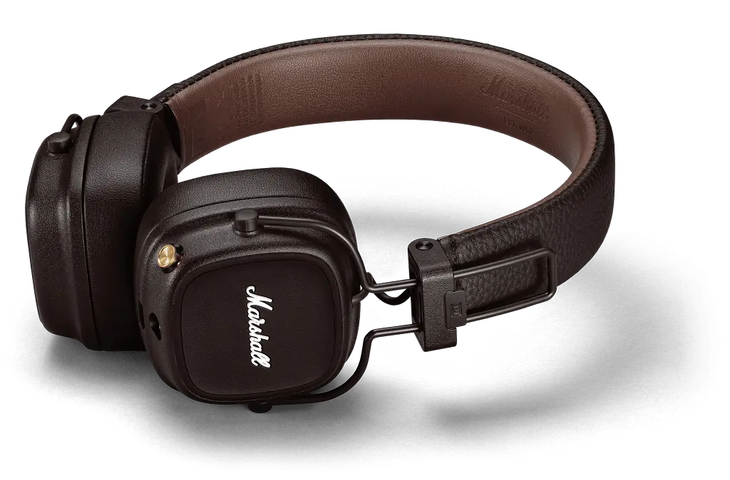 Наушники Marshall Major IV Bluetooth Brown (1006127) [65821] - фото 2