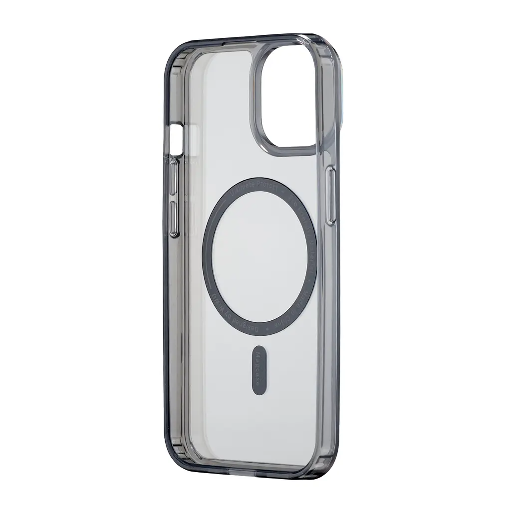 Чохол WIWU Magnetic Crystal with MagSafe iPhone 15 Black - фото 3