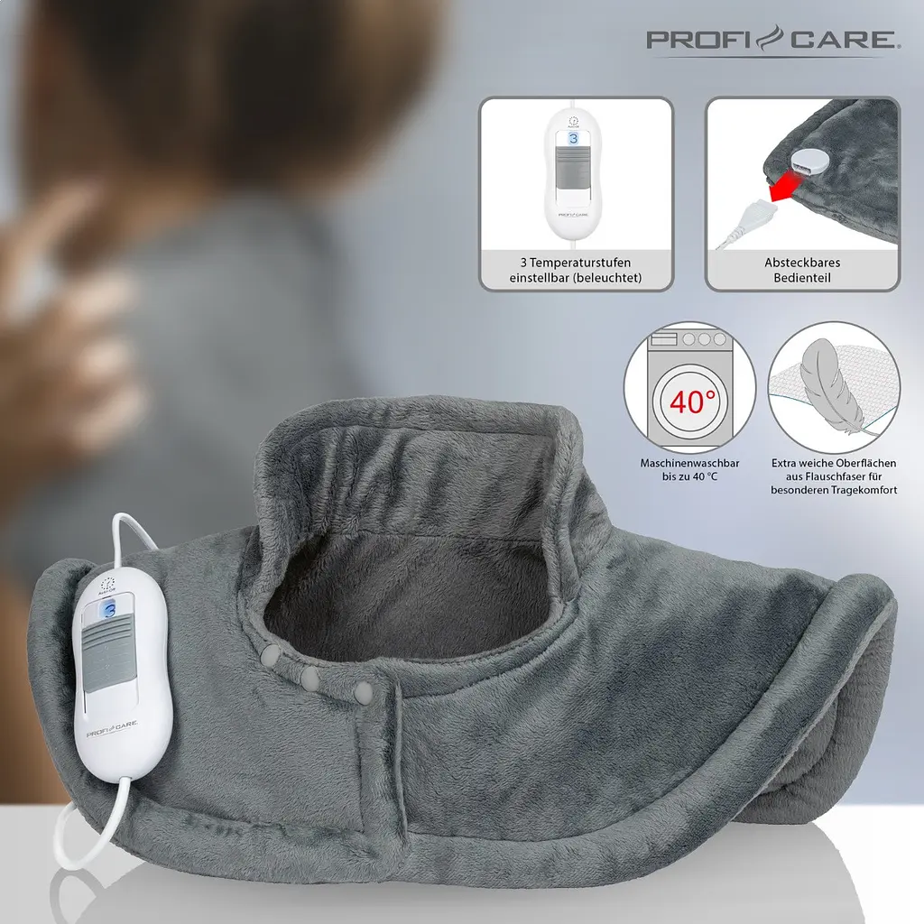 Електрогрілка для плечей та шиї Profi Care PC-SNH 3097 - фото 6