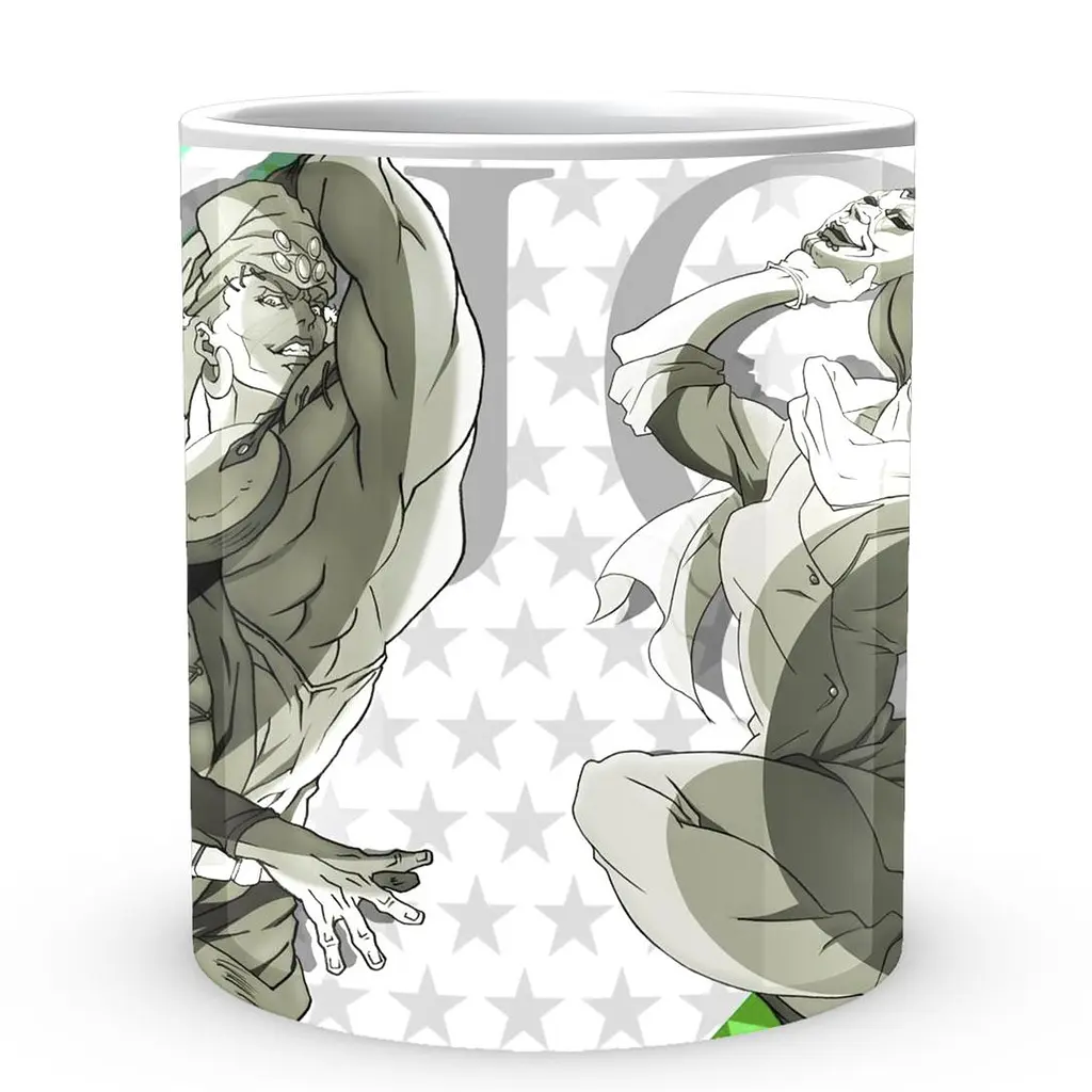 Кружка GeekLand Невероятные приключения ДжоДжо JoJo's Bizarre Adventure Эсидиси и Лиза-Лиза JJ 02.583.622 330 мл белая - фото 2
