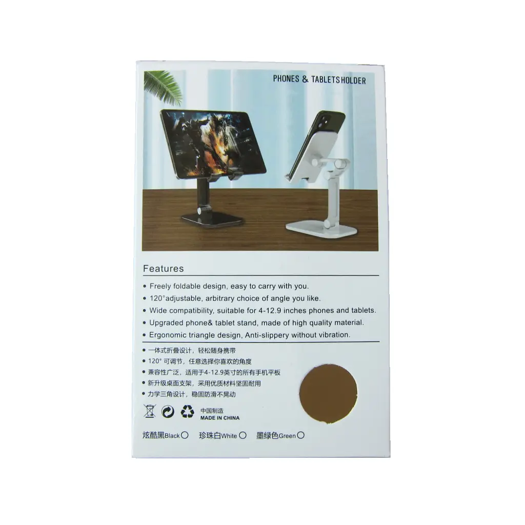 Підставка до планшета Dynamode smartphones/tablets 4-13 inches (PH-Stand-02 black) - фото 12