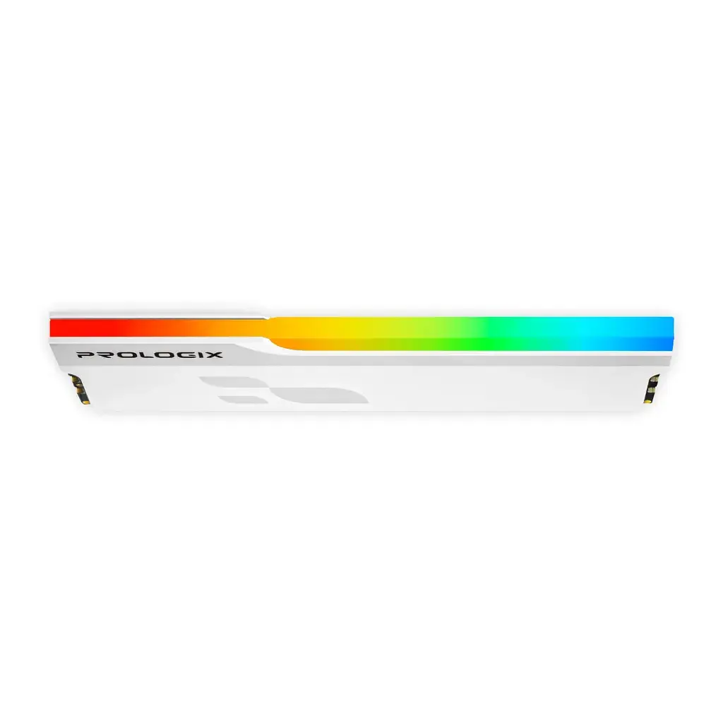 Модуль пам'яті для комп'ютера DDR4 16GB 3200 MHz Onyx White RGB Prologix (PRO16GB3200YWR4) - фото 3