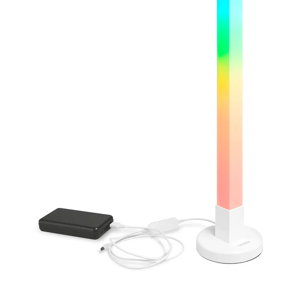 LED лампа підлогова Videx TF20, 10W RGB біла (27949-000) - фото 4