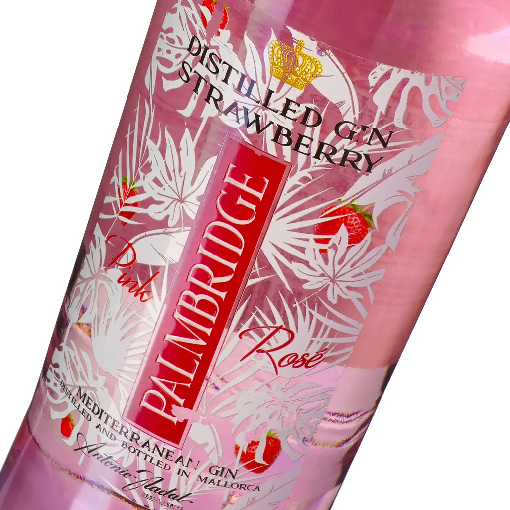 Джин Palmbridge Fresa Strawberry 37.5% 0.7 л - фото 6