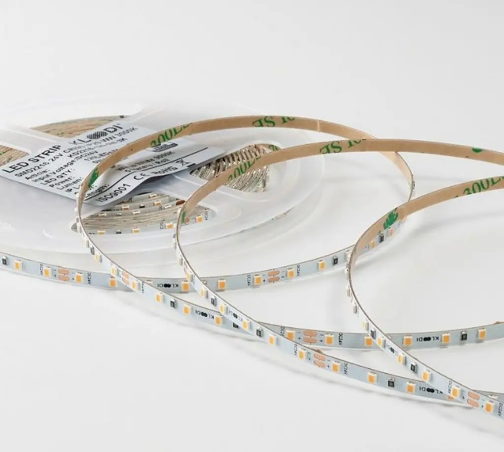 LED Стрічка 5W 120LED 3000K 450LM IP20 24V KLOODI KD2216-120-5W-3К-24V - фото 2