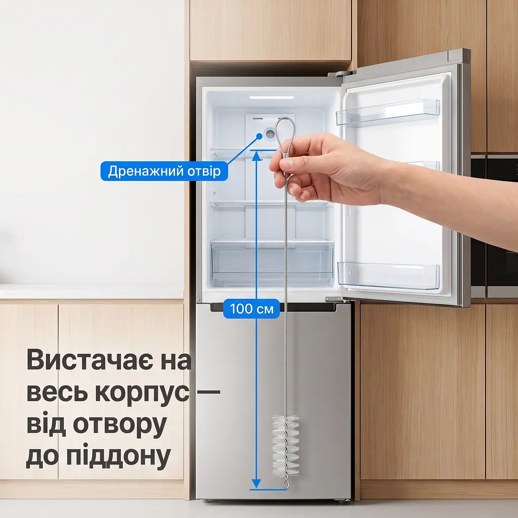 Набір для прочищення дренажу холодильник (5 інструментів) - фото 11