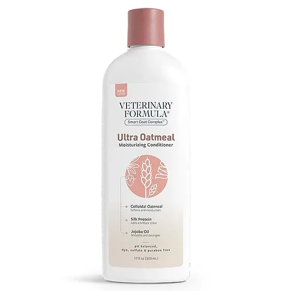 Кондиціонер для собак та котів Veterinary Formula SCC Ultra Oatmeal Moisturizing Ветеринарна формула Ультразволожуючий 503 мл (01845)