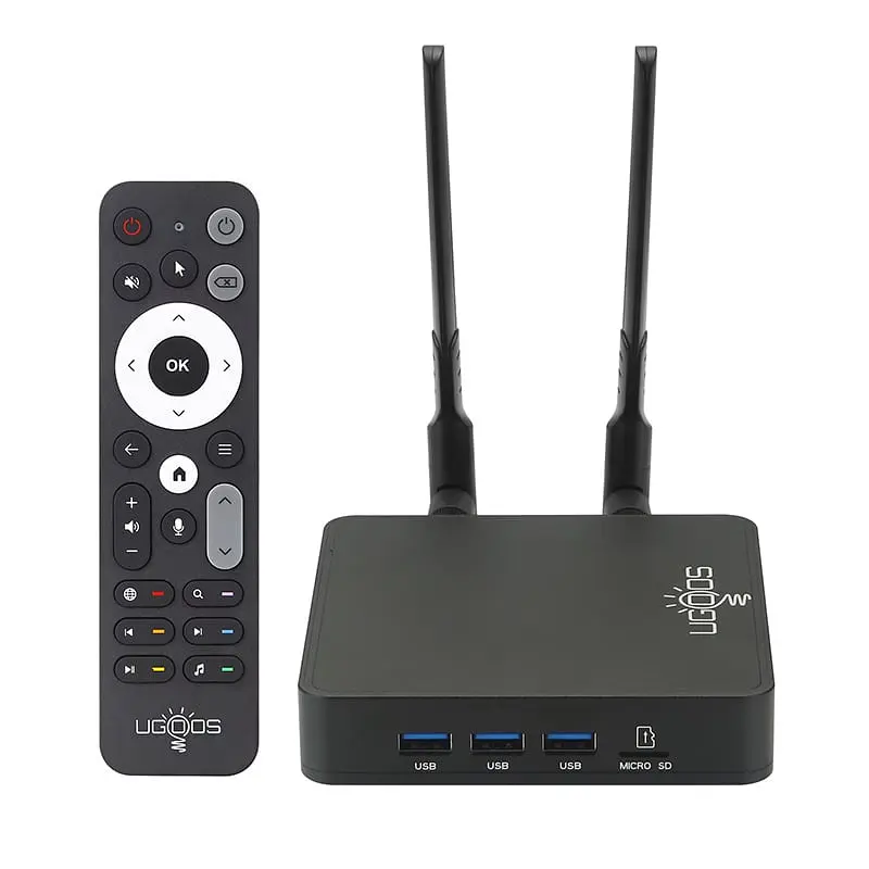 Смарт ТВ приставка Ugoos AM9 PRO 4/64 Гб Smart TV Box Android 14 - фото 9