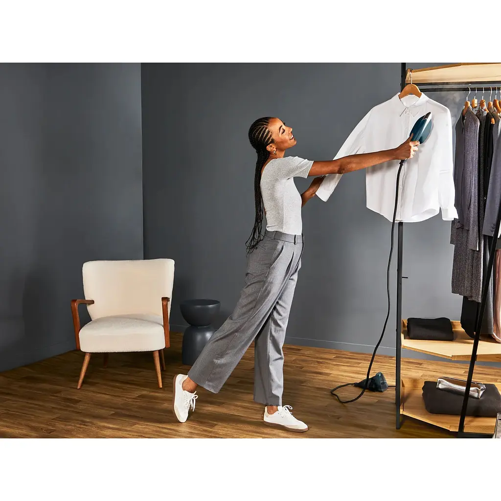 Отпариватель Tefal Duo Power 2 в 1, 1700 Вт синий (JF4032E0) - фото 11