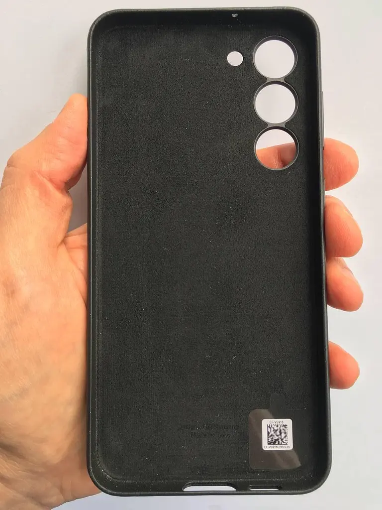 Оригінальний шкіряний чохол Leather Case Cover Samsung Galaxy S23 Black (EF-VS911LBEGRU) - фото 5