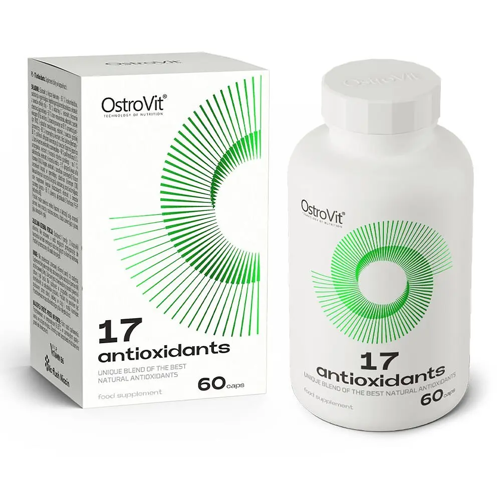 Натуральна добавка OstroVit 17 Antioxidants 60 капсул - фото 2