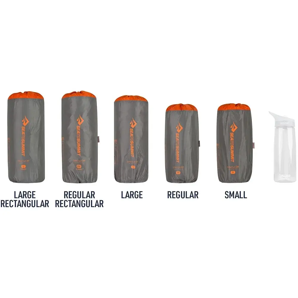 Килимок надувний Sea To Summit Ether Light XT Insulated Mat Regular Pewter - фото 4