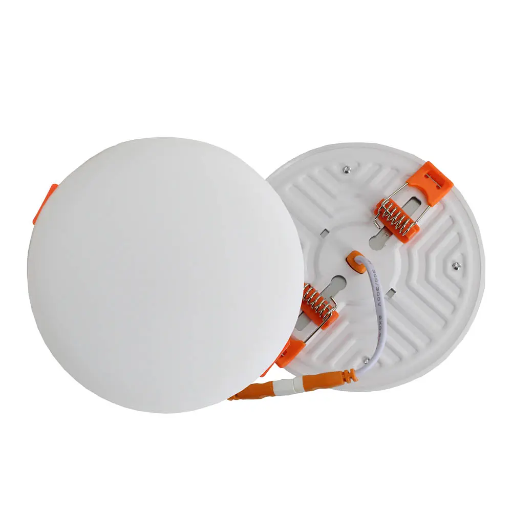 Светильник точечный врезной Євросвітло 9Вт круг LED-R-100-9 6400К без рамки 2 шт. (58100) - фото 2