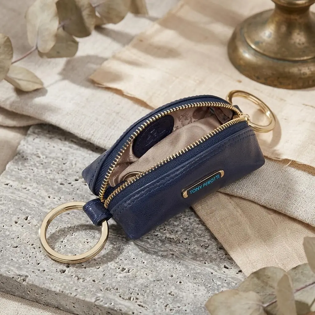 Ключниця-брелок Tony Perotti Top Kapi KR-186 navy (90013) Синя - фото 2