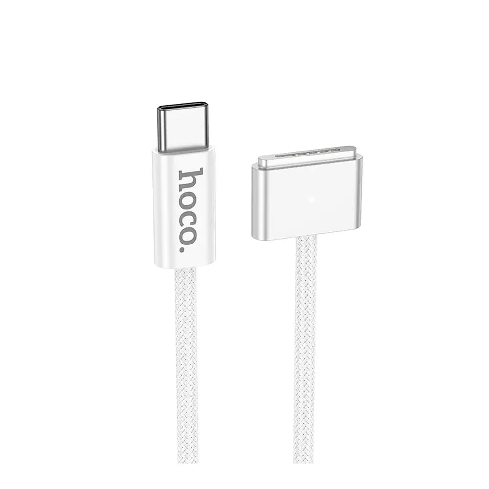 Кабель для заряджання Hoco X103 magnetic charging Cable Type-C to Mag3 140W 28V/5A 2м White (34382_3340147) - фото 2