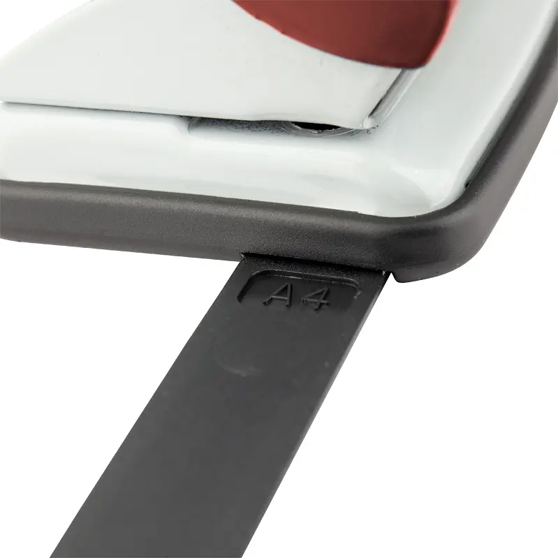 Діркопробивач для паперу Axent Exakt-2 металевий 10 аркушів червоний (3910-06-A) - фото 3