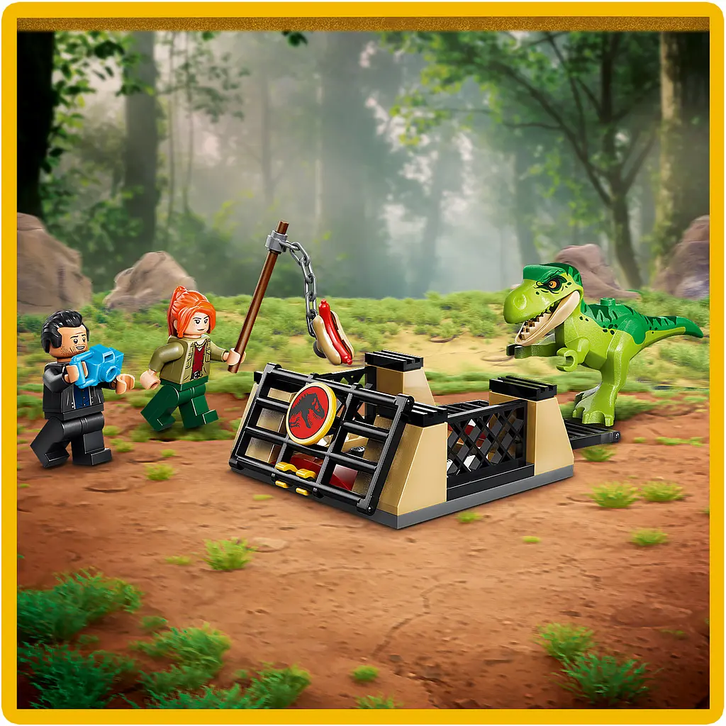 Конструктор LEGO Jurassic World Вантажівка для перевезення молодого тиранозавра 115 ел. (77978) - фото 12