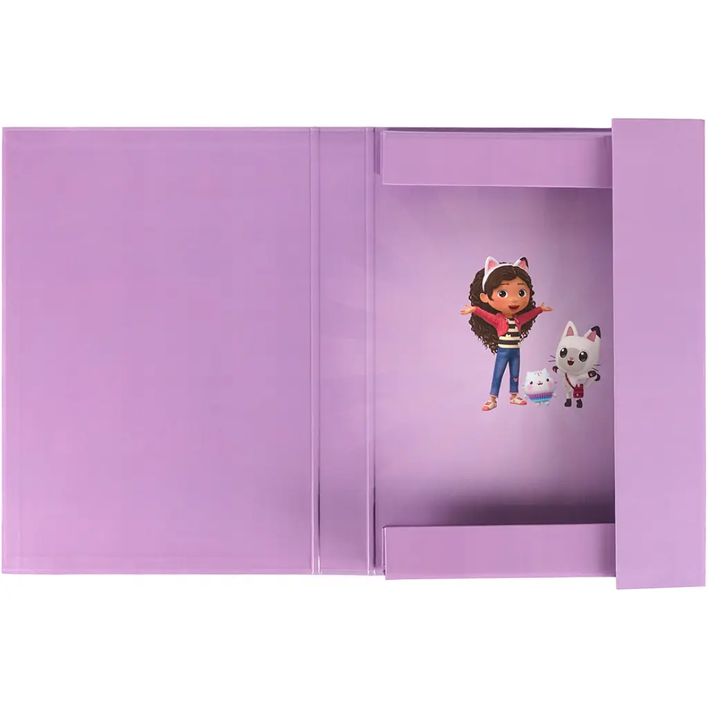 Папка для зберігання Yes Gabby Dollhouse A4 картонна (500258) - фото 2