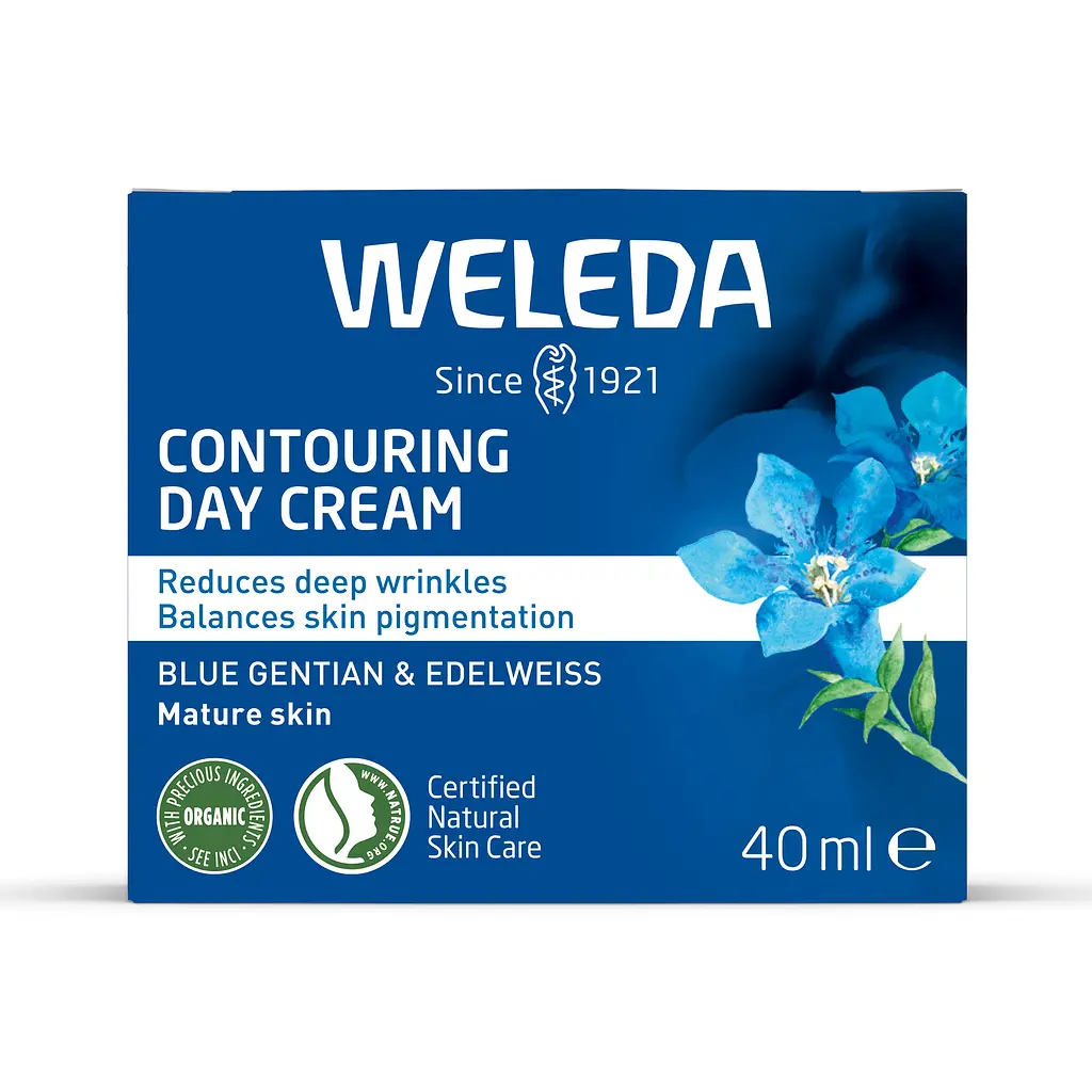 Крем-контур для обличчя денний Weleda Блакитна Джентіана та Едельвейс альпійський 40 мл - фото 3