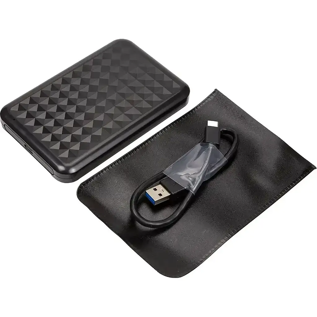 Зовнішня кишеня PowerPlant HDD 2.5` to USB 3.1 Black (HC380497) [118483] - фото 6