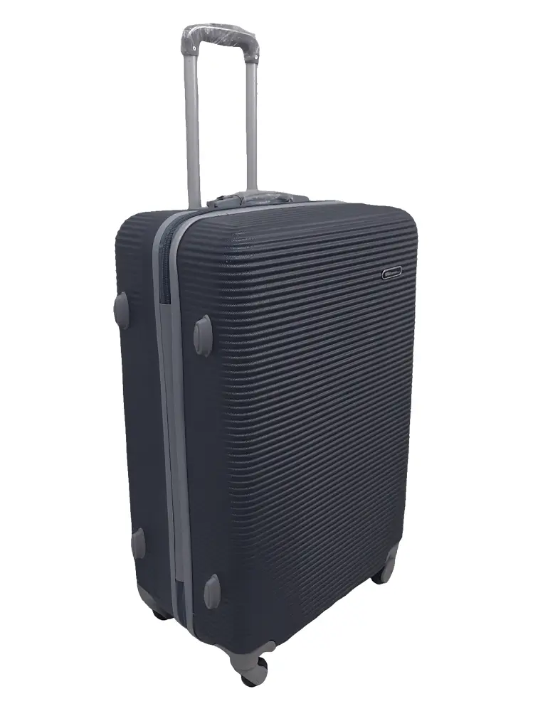 Валіза велика L ABS-пластик Milano bag 004 75,5×50×33,5см 105л Сірий - фото 2