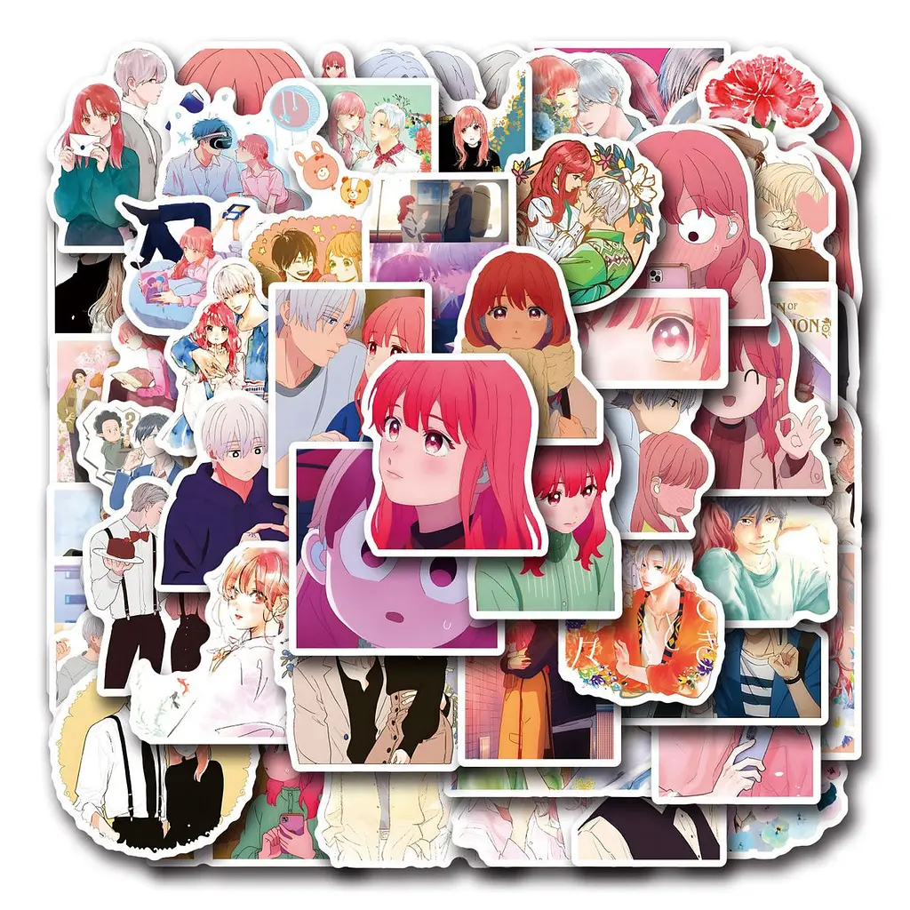 Стікерпак GeekLand Sign of Affection 50 штук - фото 4