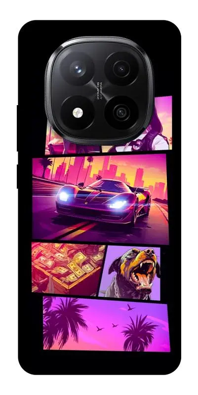 TPU чохол Demsky GTA vibes для Xiaomi Redmi Note 14 Pro+ 5G