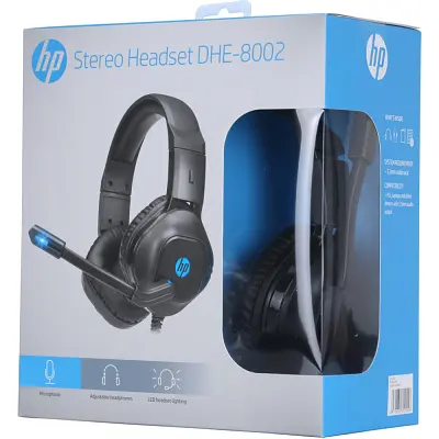 Навушники HP DHE-8002 Gaming Headset Red LED Black (DHE-8002) - фото 8