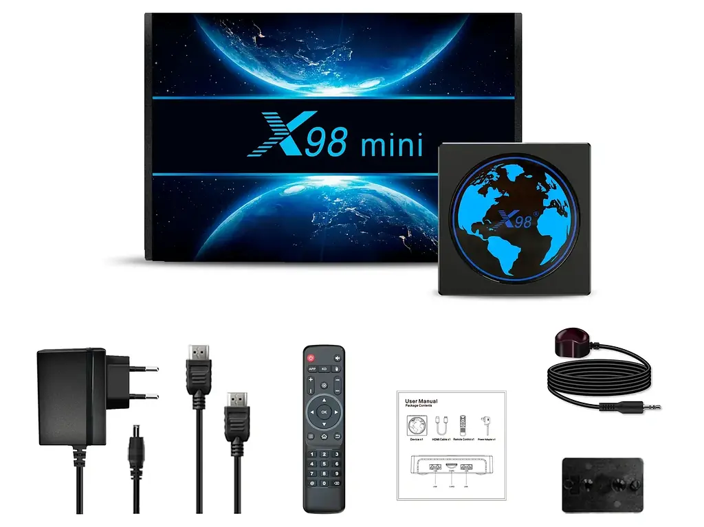 Смарт-ТВ-приставка Android SmartTV Box X98 mini 4/64Gb - фото 4