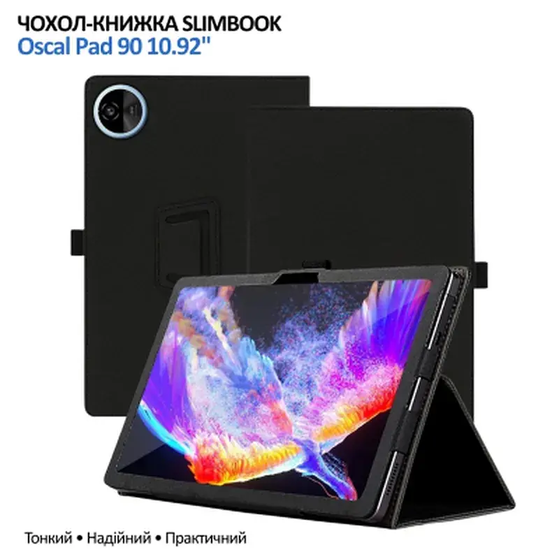 Чохол до планшета BeCover Slimbook Oscal Pad 90 10.92" Black (715128) - фото 3