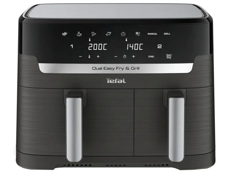 Мультипіч (аерофритюрниця) Tefal Dual Easy Fry&Grill Air Fryer EY905B10