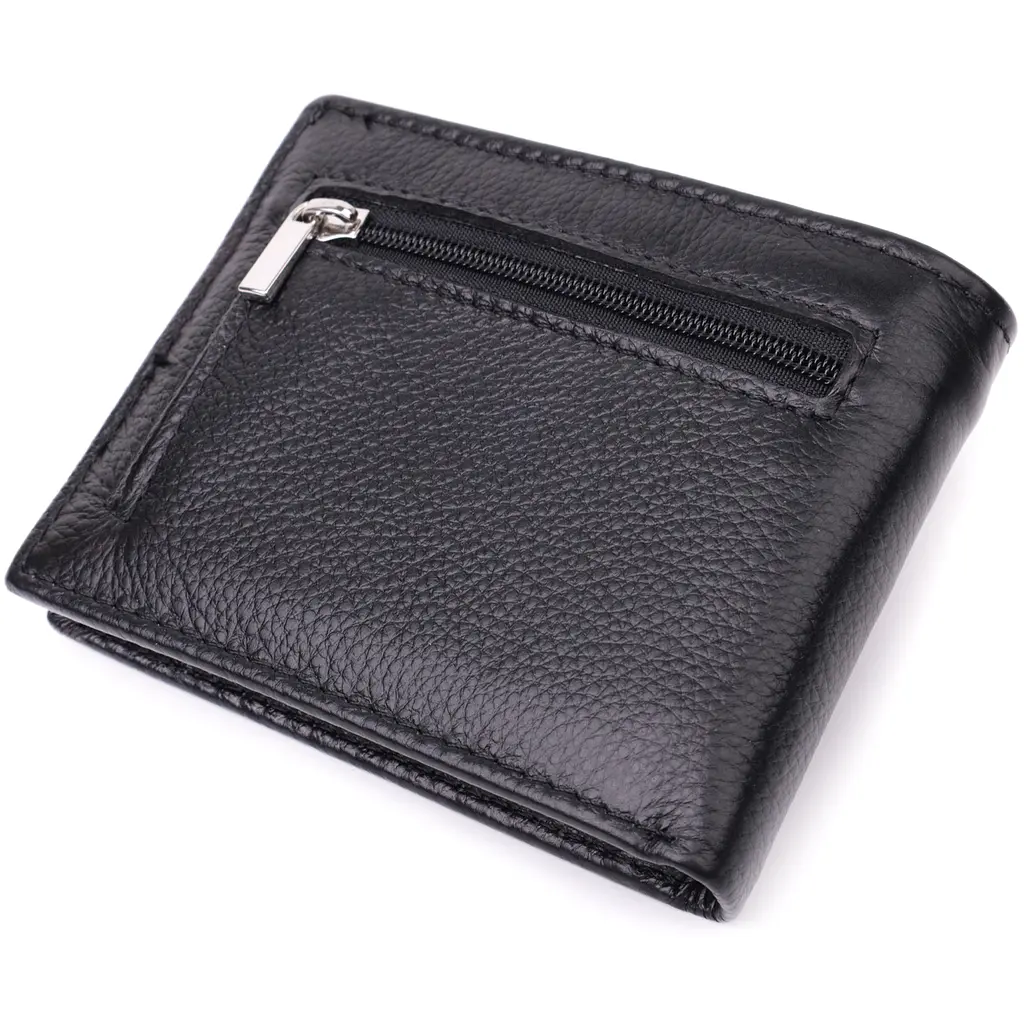 Шкіряний затискач для грошей ST Leather 11х8.5х1.5 см acs0028302 - фото 2