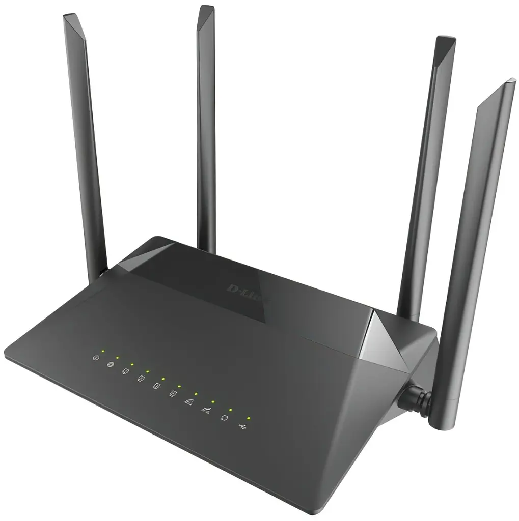 Бездротовий маршрутизатор D-Link DIR-825/RU/R4A AC1200, 1*GE WAN, 4*GE LAN, USB 2.0, 4 антени Black - фото 3