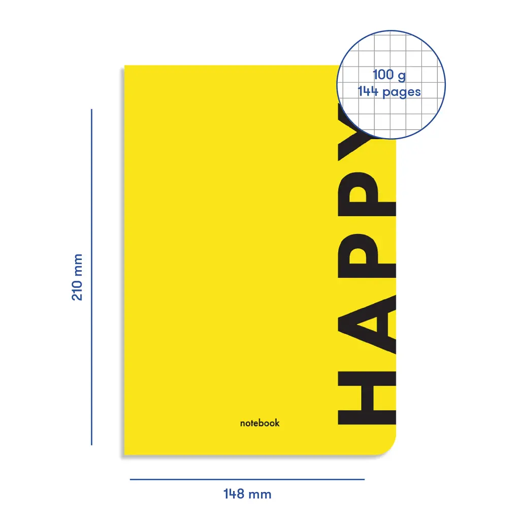 Блокнот у клiтинку Happy - фото 2