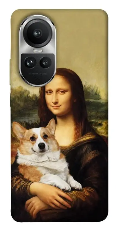 TPU чохол Demsky Mona corgi для Oppo Reno 10