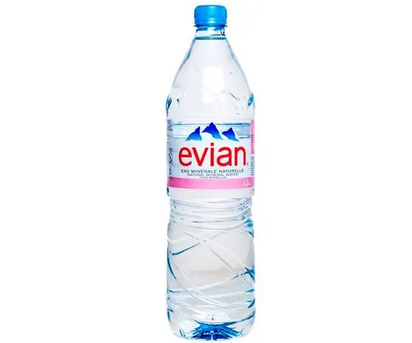 Evian 1,5 л, Евіан Вода негазована, ПЕТ - фото 3