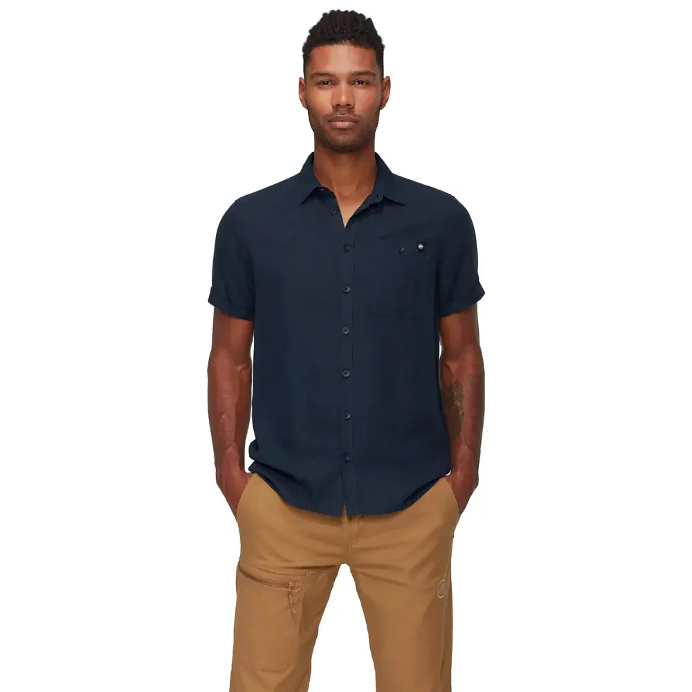 Сорочка Mammut Alvra Summer Shirt M L marine - фото 2