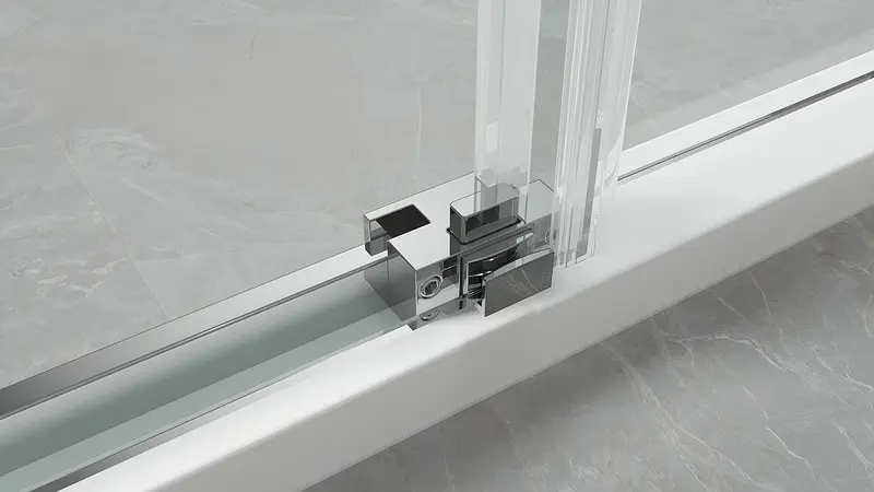 Душова кабіна без піддону Koer SR SC03-100x100x200-TR-01 прозоре скло Easy Clean 6 мм, хром KR5357, Універсальна, прозорий, хром - фото 7