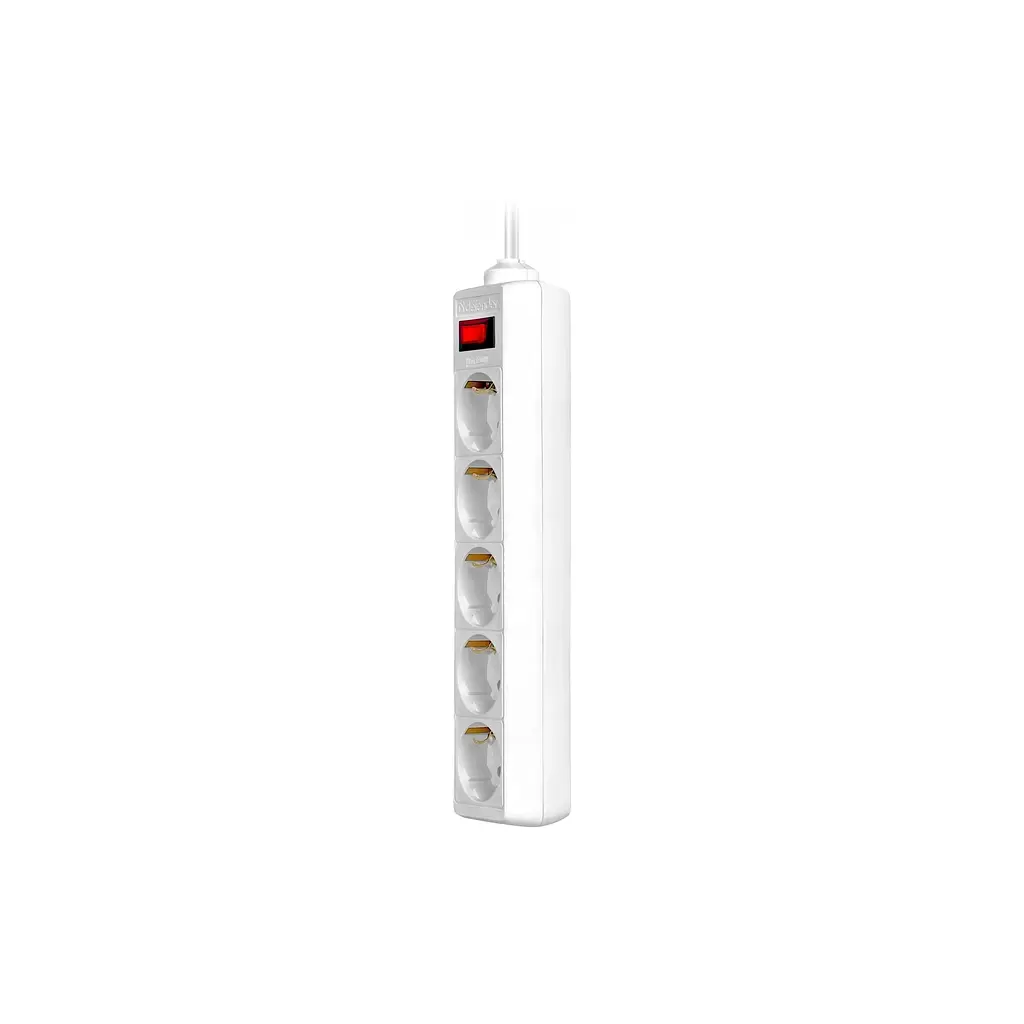 Мережевий фільтр живлення Defender ES 3m 5 роз. white (99482) - фото 3