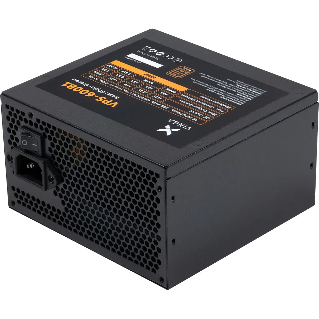 Блок живлення Vinga 600W (VPS-600B1) - фото 2