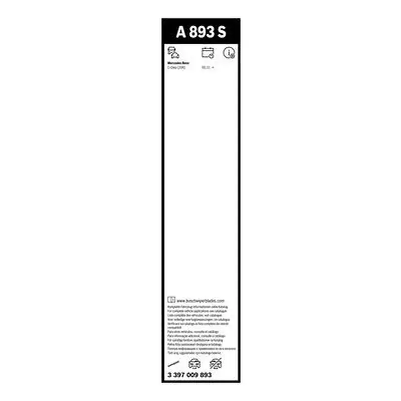 Щітка склоочисника Bosch 3 397 009 893 - фото 5